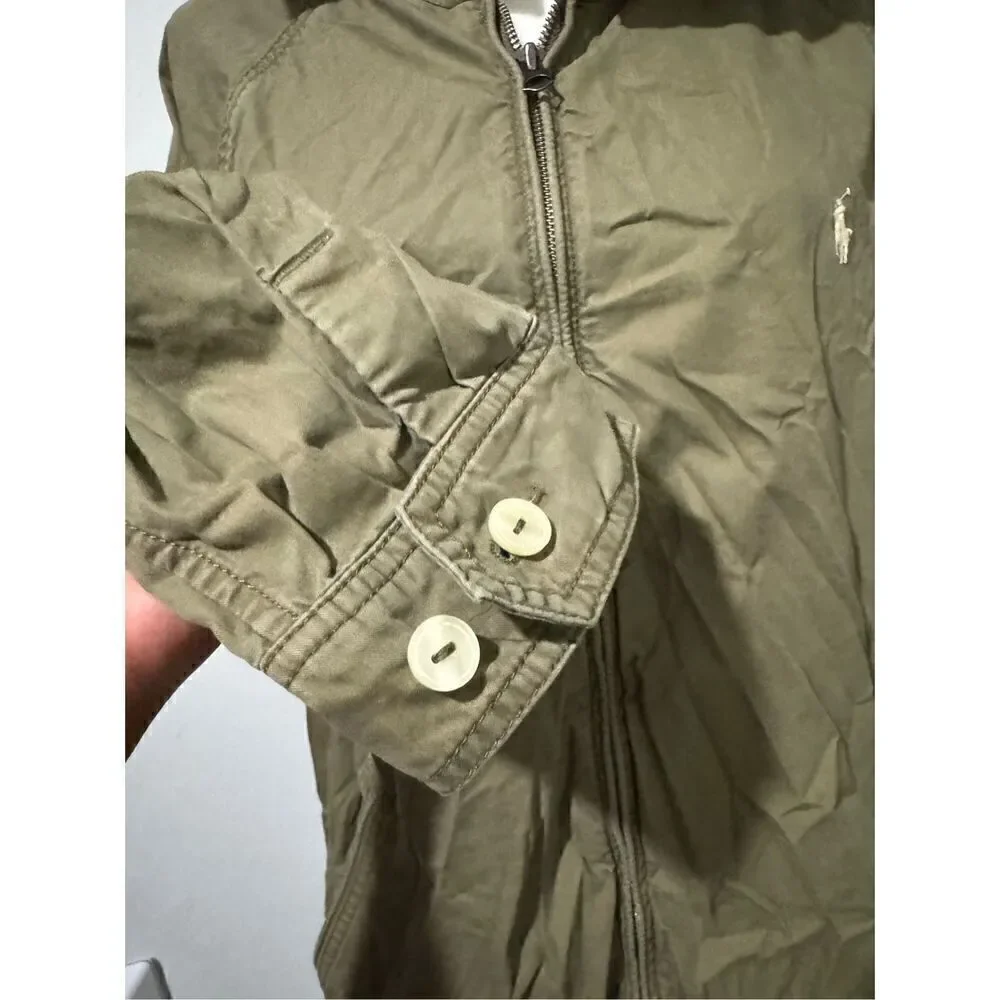 Polo Ralph Lauren green Hooded full zip
